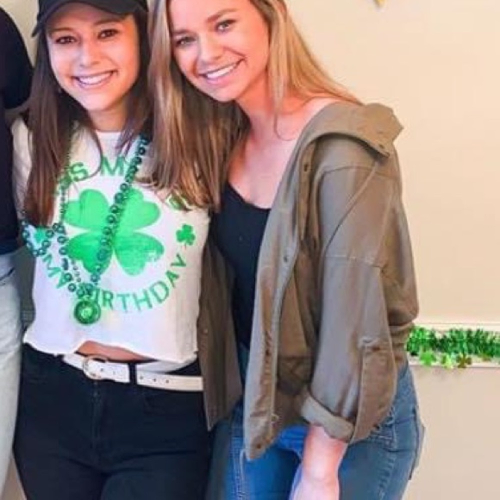 Baggy army green jacket
